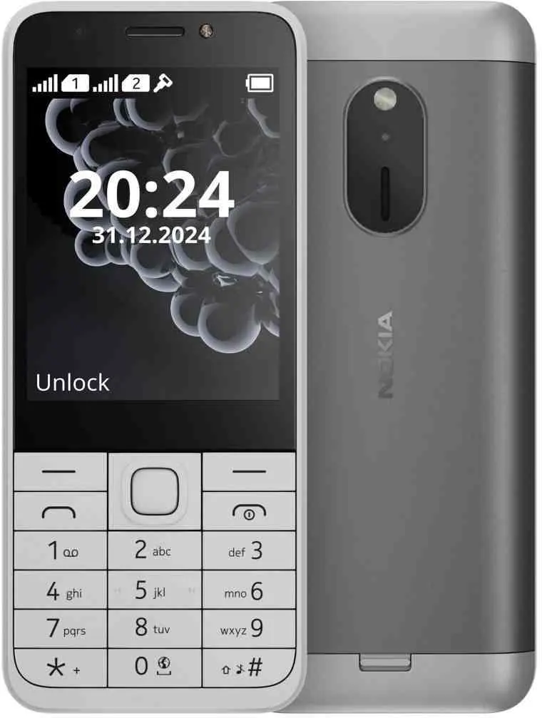 Telefon mobil Nokia 230 2024, alb
