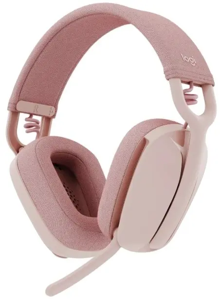 Căşti Logitech Zone Vibe 100, roz