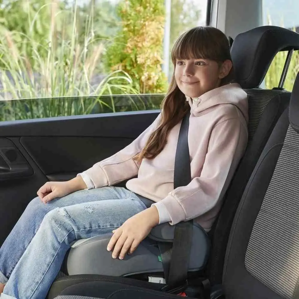 Детское автокресло-бустер KinderKraft I-Boost i-Size, розовый