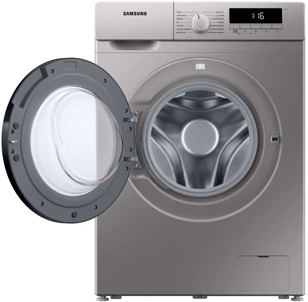 Стиральная машина Samsung WW80T304MBS/LE, серебристый на tehnoparc.md Стиральная машина Samsung WW80T304MBS/LE, серебристый