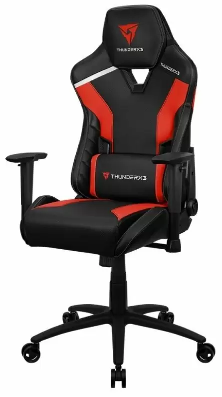 Scaun de birou ThunserX3 TC3, negru/roșu