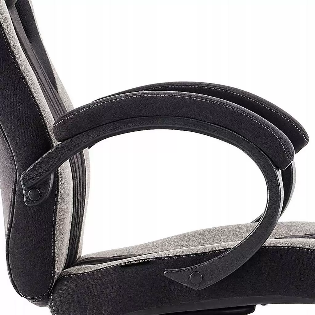 Геймерское кресло SENSE7 Prism Fabric, черный/серый