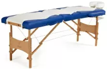 Masă de masaj BodyFit 1043, alb/albastru
