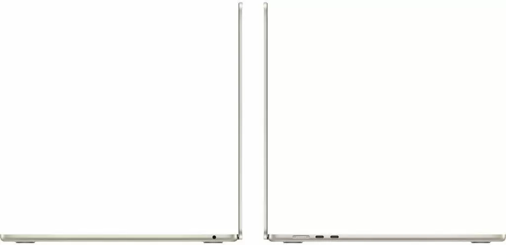 Laptop Apple MacBook Air MRYR3RU/A (15.3"/M3/8GB/256GB), auriu