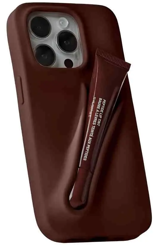 Чехол Rhode Lip Tint Phone Case iPhone 16 Pro Espresso (RHLTIP16PES), коричневый