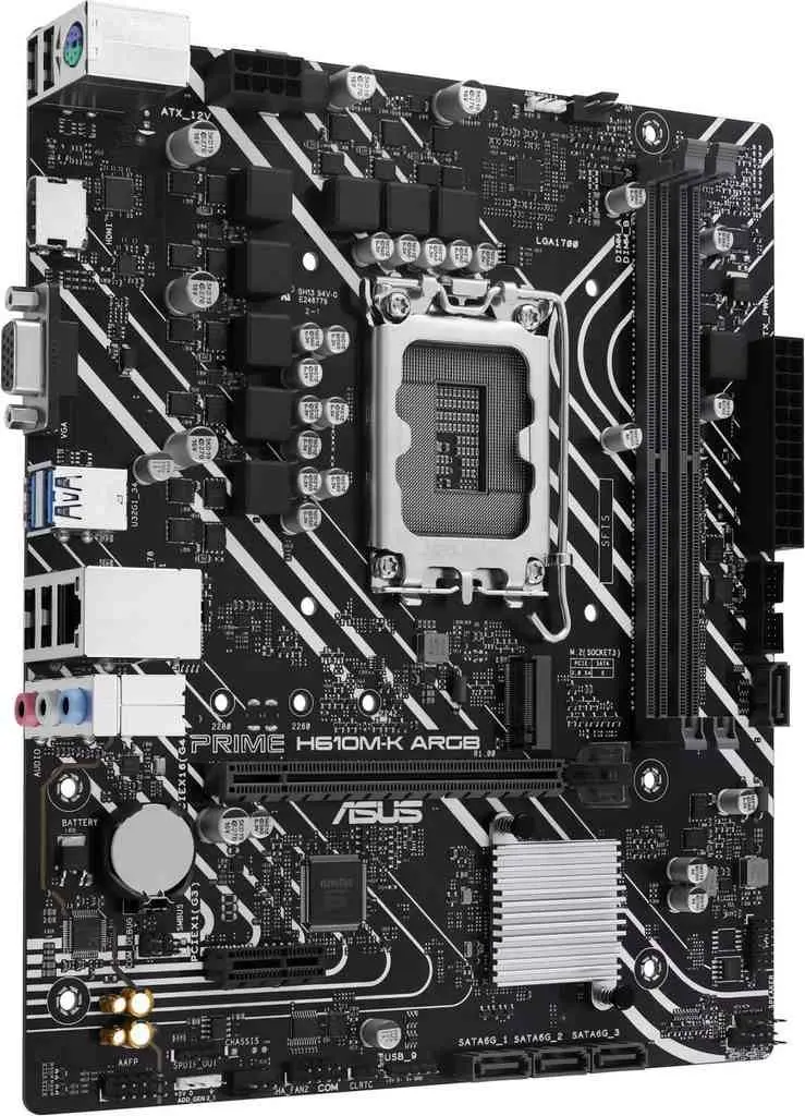 Материнская плата Asus Prime H610M-K ARGB