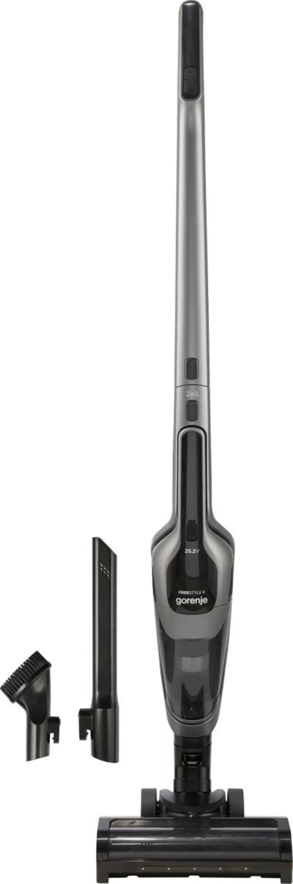 Вертикальный пылесос Gorenje SVC252110FSIIA, черный на tehnoparc.md Вертикальный пылесос Gorenje SVC252110FSIIA, черный