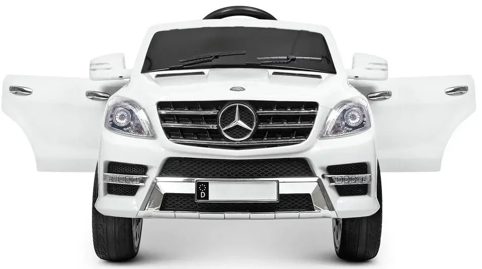 Mașină electrică FunFit Mercedes-Benz ML350, alb