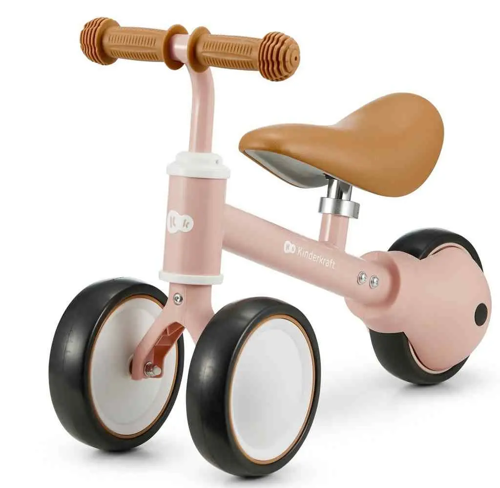 Bicicletă fără pedale KinderKraft Cutie, roz