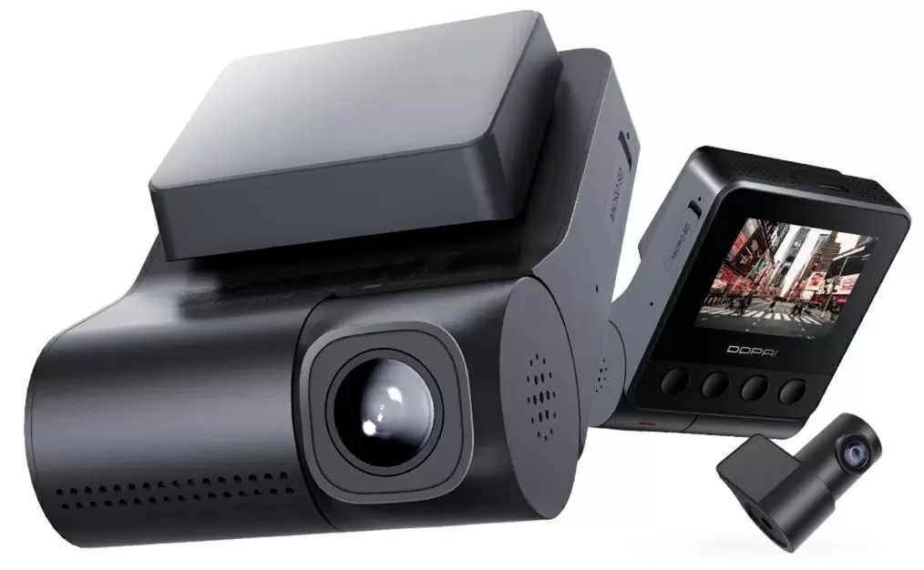 Înregistrator video DDPai Dash Cam Z40 GPS + Rear Camera