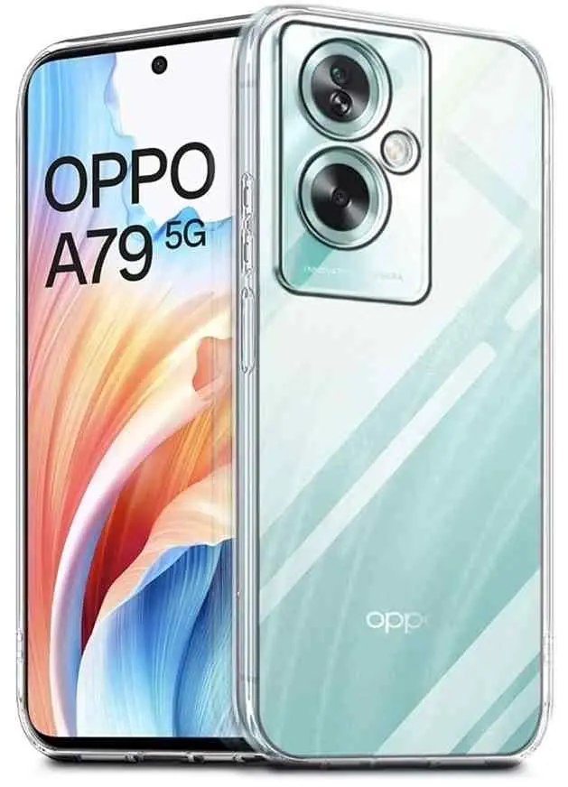 Чехол WOO Soft TPU Oppo A79 5G Clear (WOOCTPSOOPA79CL), прозрачный на tehnoparc.md Чехол WOO Soft TPU Oppo A79 5G Clear (WOOCTPSOOPA79CL), прозрачный