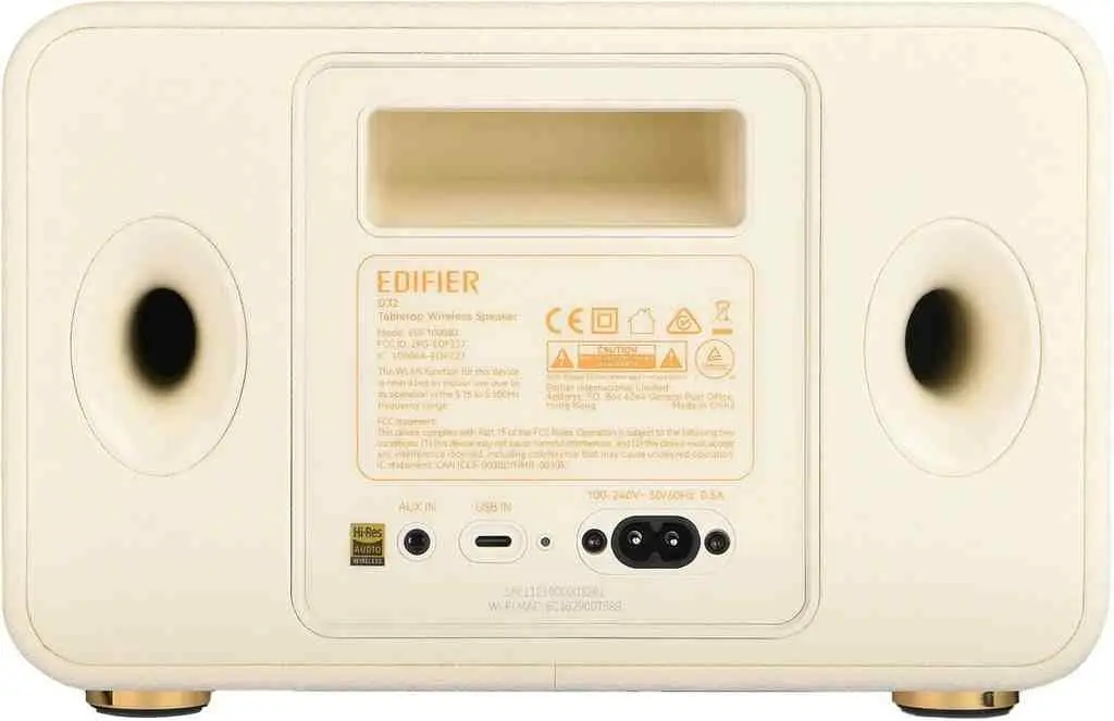 Портативная колонка Edifier D32, белый