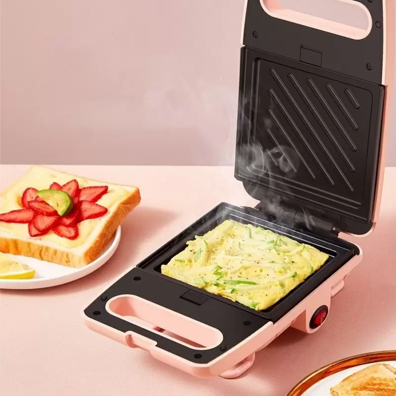 Бутербродница Xiaomi Deerma Sandwich Maker MZ10, розовый