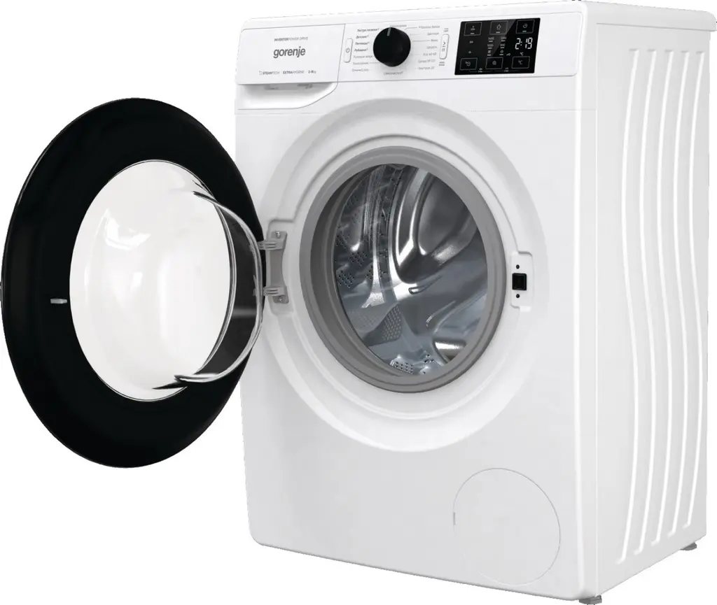 Maşină de spălat rufe Gorenje WNEI84SDS, alb