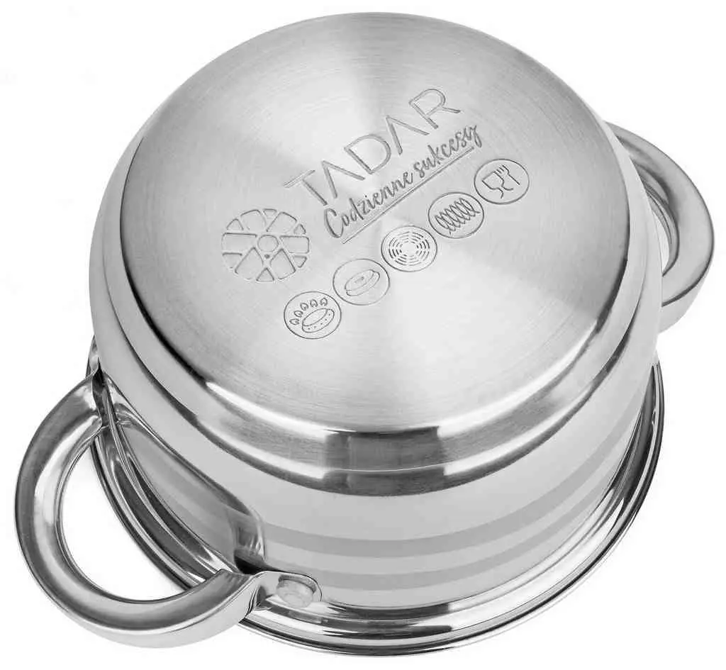 Set vase de gătit Tadar Leone 8pcs, inox