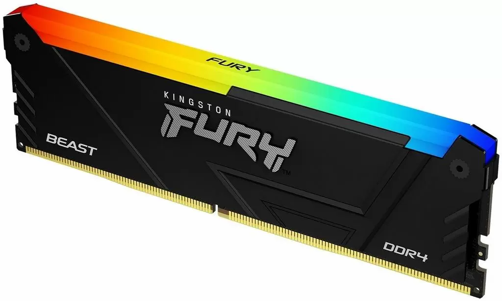 Оперативная память Kingston Fury Beast RGB 8GB DDR4-2666MHz, CL16-18-18, 1.2V