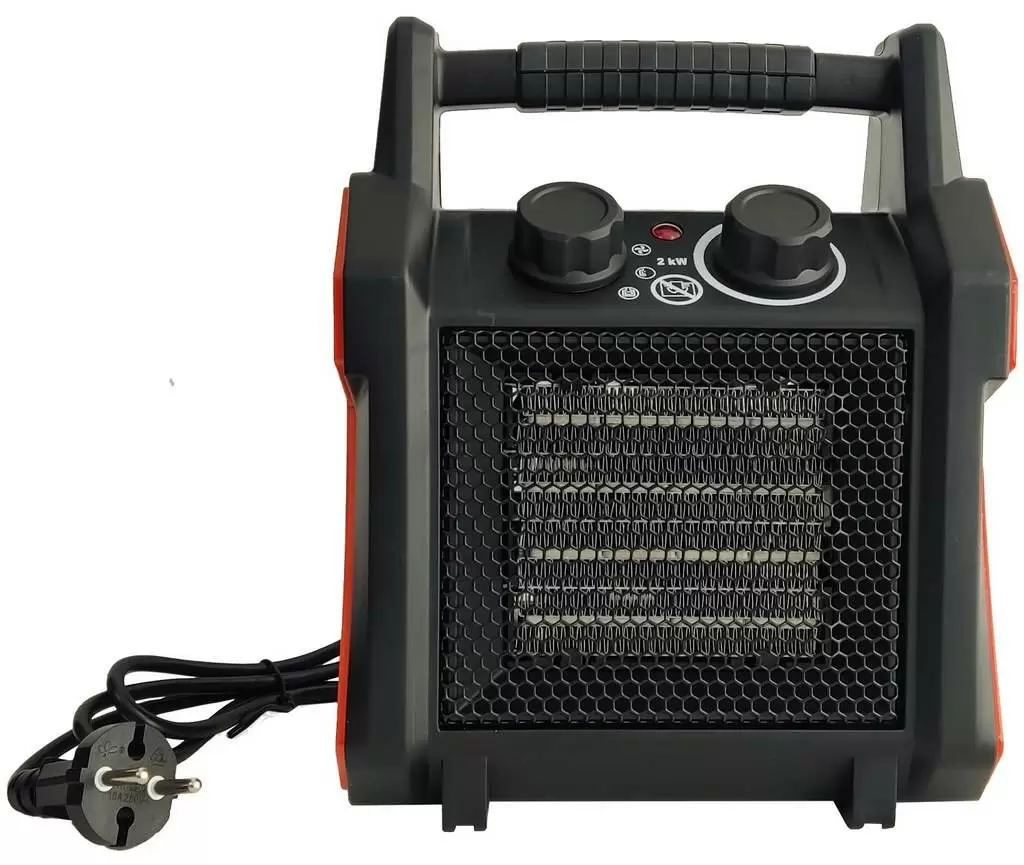 Generator de aer cald TehnoWorker BGP2000, negru/portocaliu