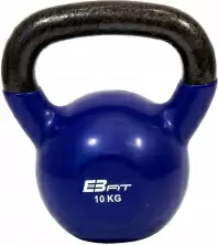 Greutate EB Fit Kettlebell Iron 10kg, albastru