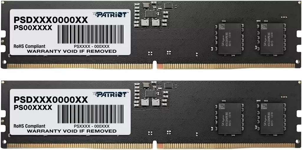 Memorie Patriot Signature Line 32GB (2x16GB) DDR5-4800MHz, CL40, 1.1V