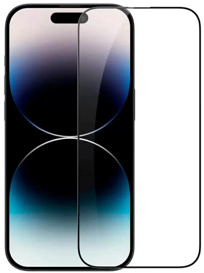 Защитное стекло Nillkin Apple iPhone 15 Plus CP+ pro Tempered Glass, черный