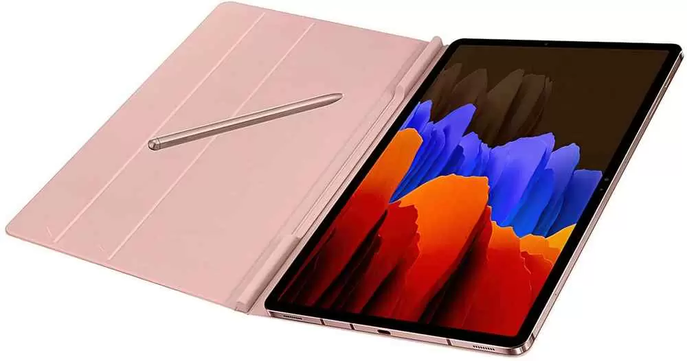 Husă pentru tabletă Samsung Galaxy Tab S7 Book Cover, roz