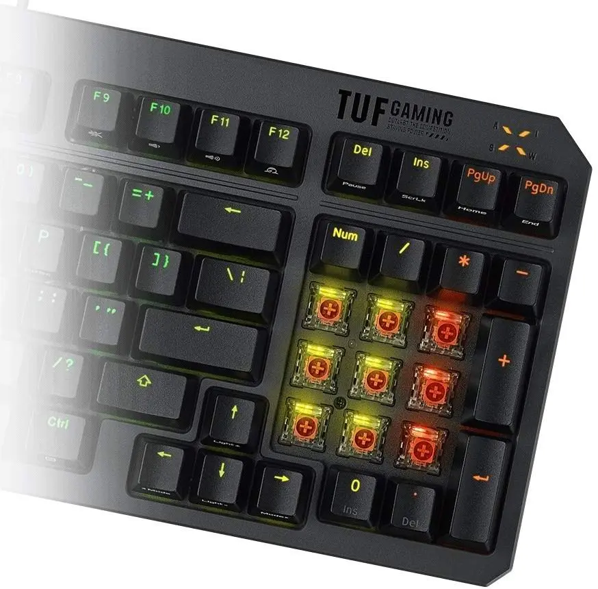 Клавиатура Asus TUF Gaming K3 Gen II, черный