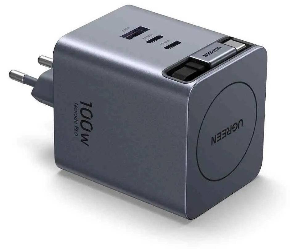 Зарядное устройство Ugreen X616, серый