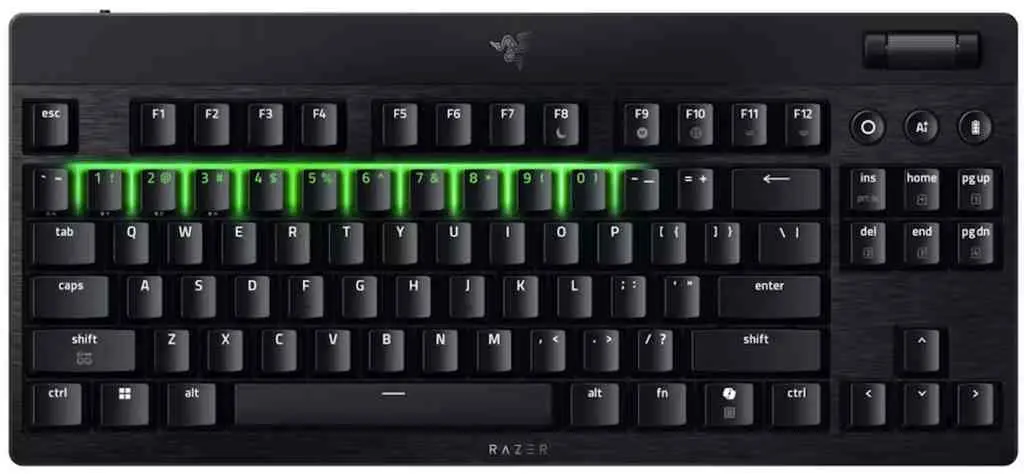 Tastatură Razer Widow V4 Tenkeyless HyperSpeed (EN), negru