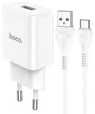 Încărcător Hoco N9 Especial Type-C, alb