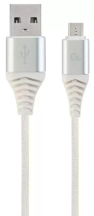 Cablu USB Cablexpert CC-USB2B-AMmBM-1M-BW2, alb