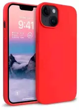 Husă de protecție Helmet Case Silicone Soft Touch iPhone 15 Plus/14 Plus (HMTCSIP14PLRD), roșu pe tehnoparc.md Husă de protecție Helmet Case Silicone Soft Touch iPhone 15 Plus/14 Plus (HMTCSIP14PLRD), roșu