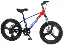 Bicicletă pentru copii TyBike BK-7 20, roșu/albastru