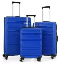 Комплект чемоданов CCS 5225 Set, синий