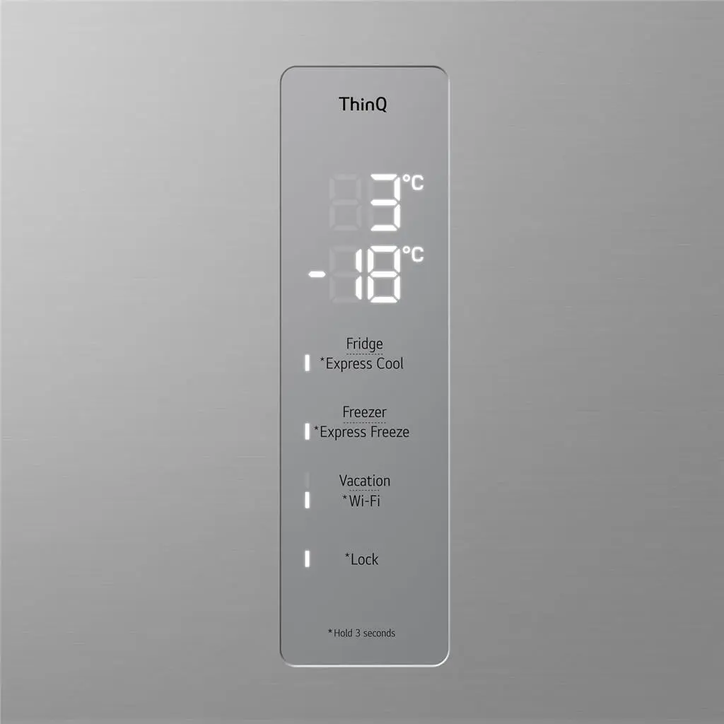 Холодильник LG GBV7270CPY, серебристый