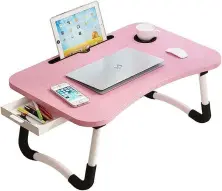 Masă laptop Xenos 01, roz