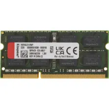Оперативная память SO-DIMM Kingston ValueRAM 8GB DDR3-1600MHz, CL11, 1.35V на tehnoparc.md Оперативная память SO-DIMM Kingston ValueRAM 8GB DDR3-1600MHz, CL11, 1.35V