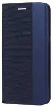 Чехол WOO Case Shell Flip Nylon Samsung A56 5G (WCSFNSAMA56BL), синий на tehnoparc.md Чехол WOO Case Shell Flip Nylon Samsung A56 5G (WCSFNSAMA56BL), синий