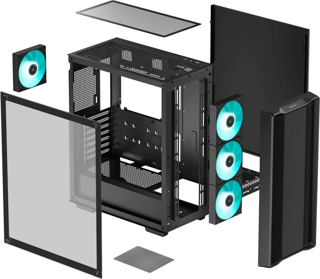 Carcasă DeepCool CC560 v2, negru