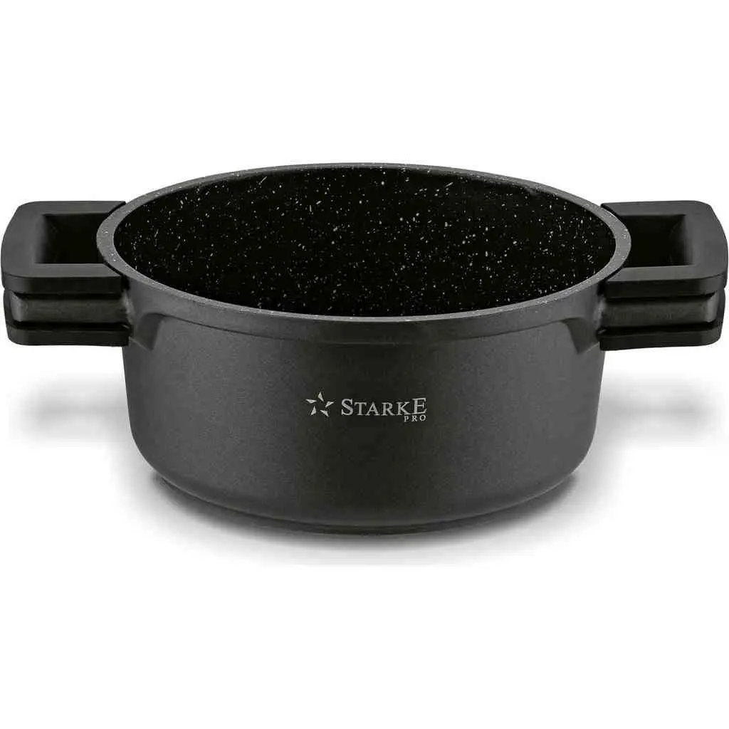 Oală Starke Pro Taylor Marble 2.4L, negru