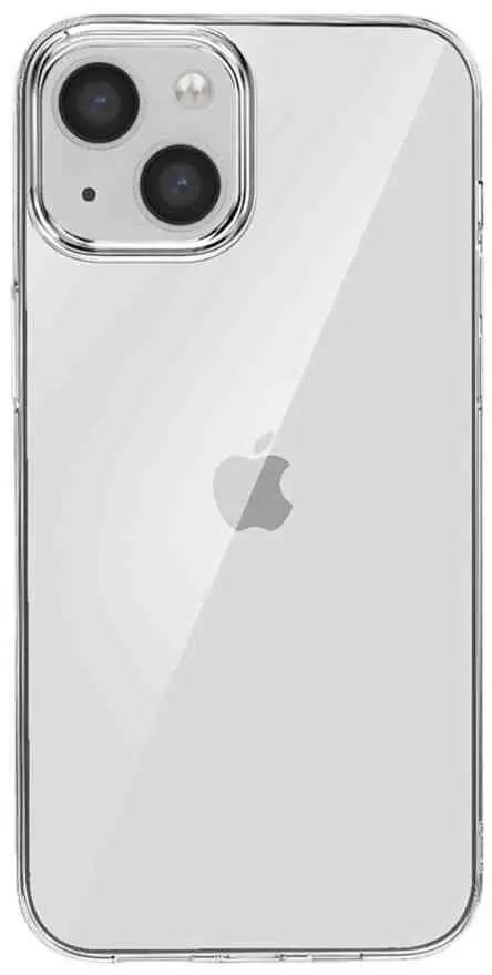 Husă de protecție WOO TPU Soft iPhone 13 Clear (WOOCTIP13SC), transparent
