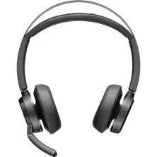 Наушники Poly Voyager Focus 2 USB-C-C Headset +USB-C/A Adapter, черный