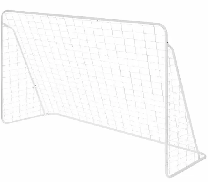 Poartă de fotbal Enero Football Goals 240x150x90cm, alb