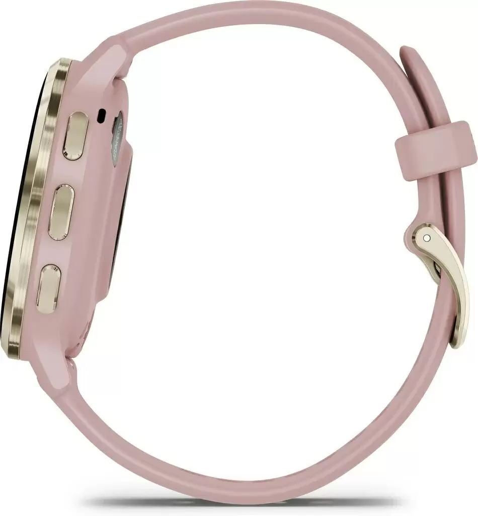 Умные часы Garmin Venu 3S, Pink Dawn/Soft Gold