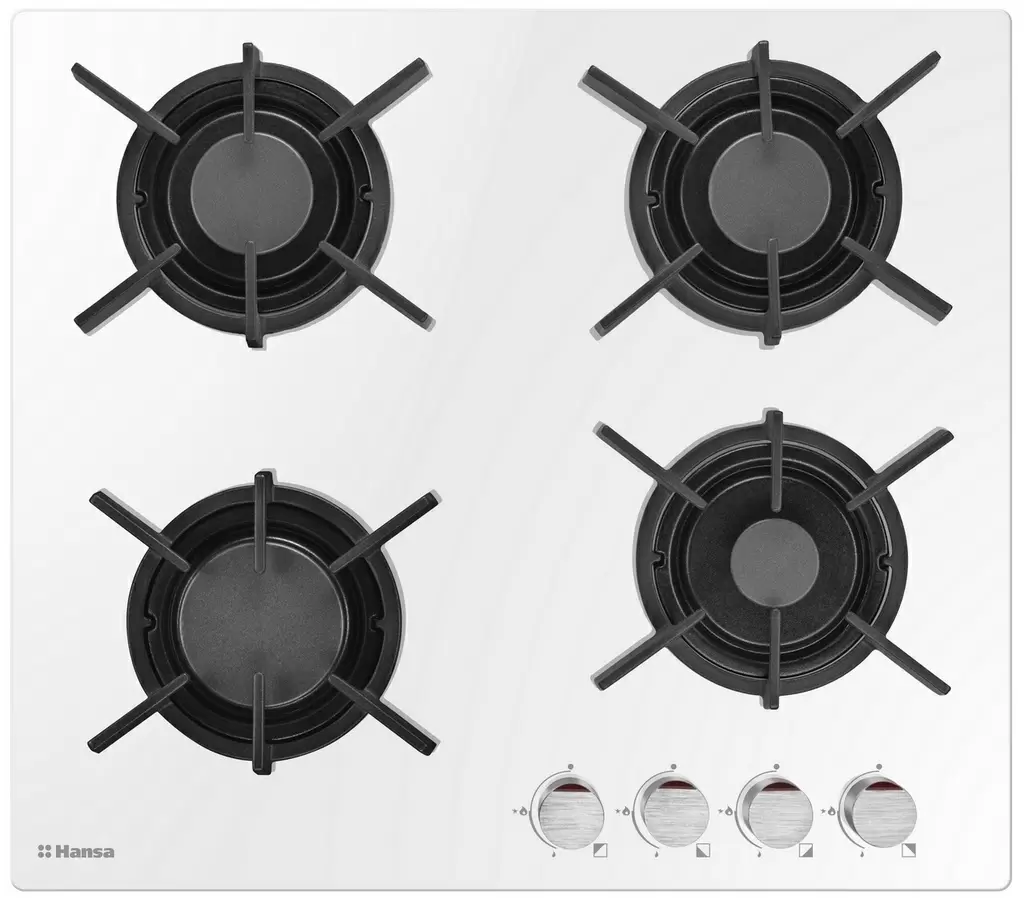 Газовая панель Hansa BHKW630700, белый