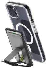 Suport pentru telefon Cellularline Pocket Stand Mag, negru