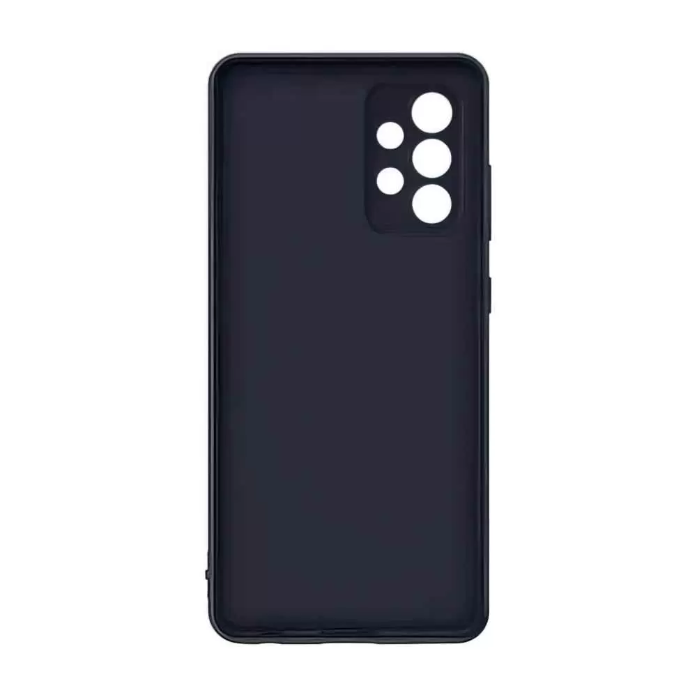 Husă de protecție Samsung Silicone Cover Galaxy A52, negru