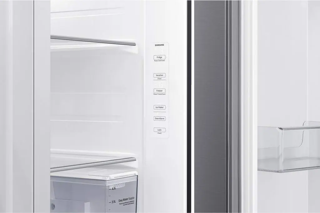 Холодильник Samsung RS64DG53R3S9UA, серебристый