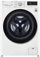 Maşină de spălat/uscat rufe LG F2V5HG0W, alb