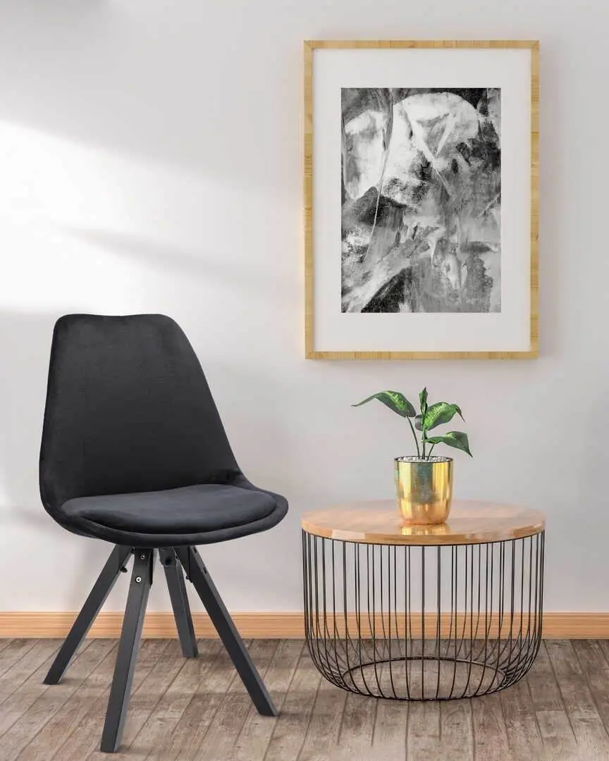 Scaun Jumi Saida SD-324190, negru