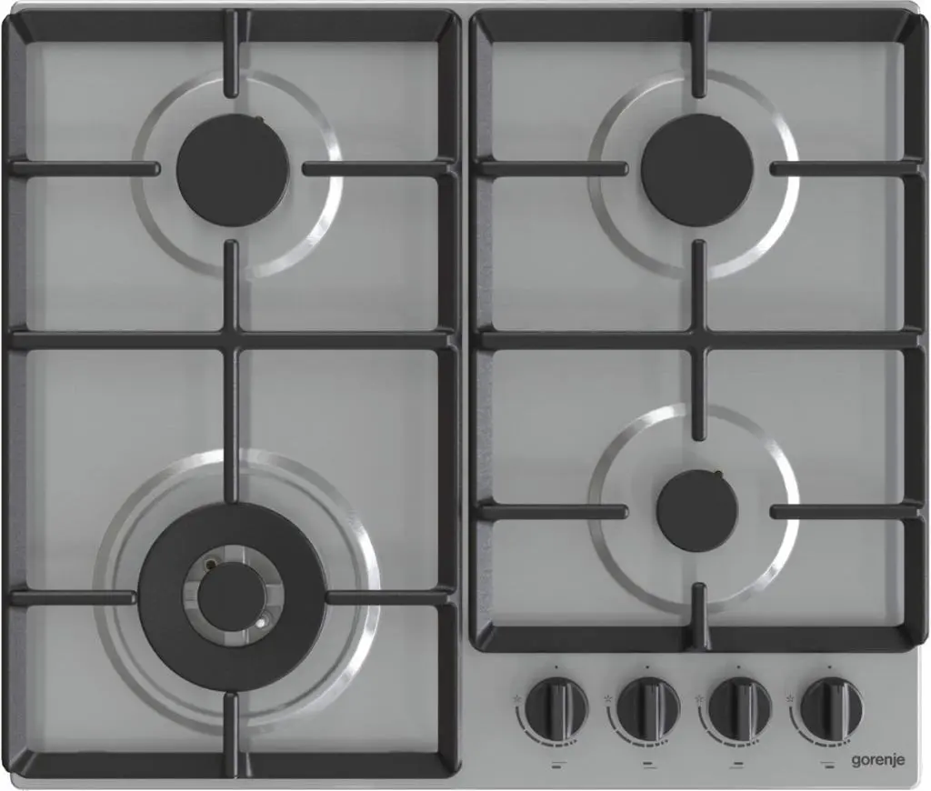 Газовая панель Gorenje GW641EBX, нержавеющая сталь на tehnoparc.md Газовая панель Gorenje GW641EBX, нержавеющая сталь